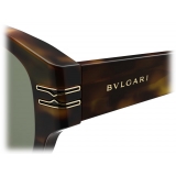 Bulgari - B.Zero1 - Occhiali da Sole Aviatore in Acetato - Marrone - B.Zero1 Collection - Occhiali da Sole - Bulgari