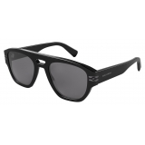 Bulgari - B.Zero1 - Aviator Acetate Sunglasses - Black - B.Zero1 Collection - Sunglasses - Bulgari Eyewear