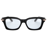 Bulgari - Serpenti - Rectangular Acetate Optical Glasses - Black - Serpenti Collection - Optical Glasses - Bulgari