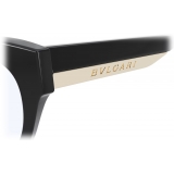 Bulgari - Bvlgari Roma - Butterfly Acetate Optical Glasses - Black - Bvlgari Roma Collection - Optical Glasses - Bulgari