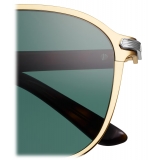 Cartier - Round - Gold Platinum Green Gradient Lenses - Signature C de Cartier Collection - Sunglasses - Cartier Eyewear