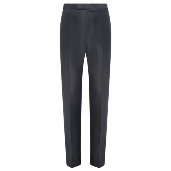 Thom Browne - Pantaloni su Misura Blu Navy - Thom Browne Exclusive Luxury Collection