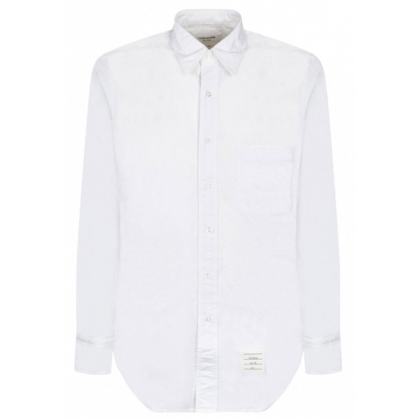 Thom Browne - Camicia Oxford Bianca - Thom Browne Exclusive Luxury Collection