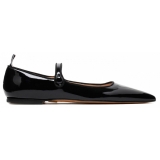 Thom Browne - Black Pointed Flat - Thom Browne Exclusive Luxury Collection