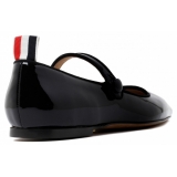 Thom Browne - Black Pointed Flat - Thom Browne Exclusive Luxury Collection