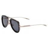 Valentino - Aviator Acetate Frame V-LSTORY - Transparent Light Grey - Valentino Eyewear