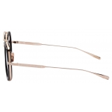 Valentino - Aviator Acetate Frame V-LSTORY - Transparent Light Grey - Valentino Eyewear