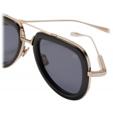 Valentino - Aviator Acetate Frame V-LSTORY - Transparent Light Grey - Valentino Eyewear