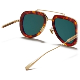 Valentino - Aviator Acetate Frame V-LSTORY - Green Multicolor - Valentino Eyewear