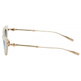 Valentino - Cat-Eye Acetate Frame VIII - White - Valentino Eyewear