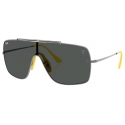 Ferrari - Ray-Ban - RB3697M F03087 0-135 - Official Original Scuderia New Collection - Occhiali da Sole