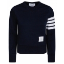 Thom Browne - Felpa Blu Navy - Thom Browne Exclusive Luxury Collection