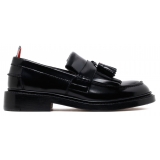 Thom Browne - Black Tassel Knit Loafer - Thom Browne Exclusive Luxury Collection