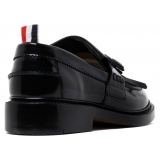 Thom Browne - Black Tassel Knit Loafer - Thom Browne Exclusive Luxury Collection