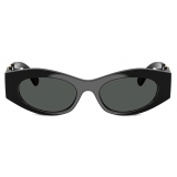 Versace - Medusa Biggie Cat-Eye Sunglasses - Black Gold - Sunglasses - Versace Eyewear