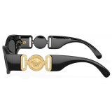 Versace - Occhiale da Sole Cat Eye Medusa Biggie - Nero Oro - Occhiali da Sole - Versace Eyewear