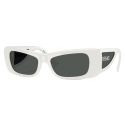 Versace - Occhiale da Sole Lens Logo - Bianco - Occhiali da Sole - Versace Eyewear