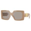 Versace - Medusa Biggie Maxi Sunglasses - Beige - Sunglasses - Versace Eyewear