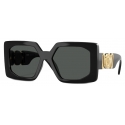 Versace - Occhiale da Sole Maxi Medusa Biggie - Nero Oro - Occhiali da Sole - Versace Eyewear