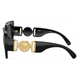 Versace - Occhiale da Sole Maxi Medusa Biggie - Nero Oro - Occhiali da Sole - Versace Eyewear