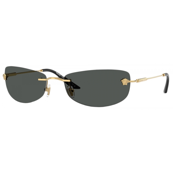 Versace - Runway Sunglasses - Black Gold - Sunglasses - Versace Eyewear