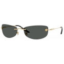 Versace - Runway Sunglasses - Black Gold - Sunglasses - Versace Eyewear