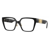 Versace - Medusa Biggie Additional Fit Optical Glasses - Black Gold - Optical Glasses - Versace Eyewear