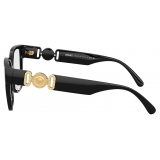 Versace - Medusa Biggie Additional Fit Optical Glasses - Black Gold - Optical Glasses - Versace Eyewear