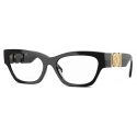 Versace - Medusa Biggie Cat-Eye Optical Glasses - Black Gold - Optical Glasses - Versace Eyewear