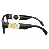 Versace - Occhiale da Vista Cat Eye Medusa Biggie - Nero Oro - Occhiali da Vista - Versace Eyewear