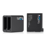GoPro - Dual Battery Charger + Battery - HERO4 Black / HERO4 Silver - GoPro Accessories