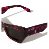 Off-White - Occhiali da Sole Aurora - Rosso Scuro - Luxury - Off-White Eyewear