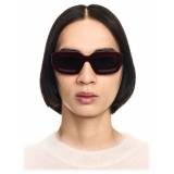 Off-White - Occhiali da Sole Charlotte - Bordeaux - Luxury - Off-White Eyewear