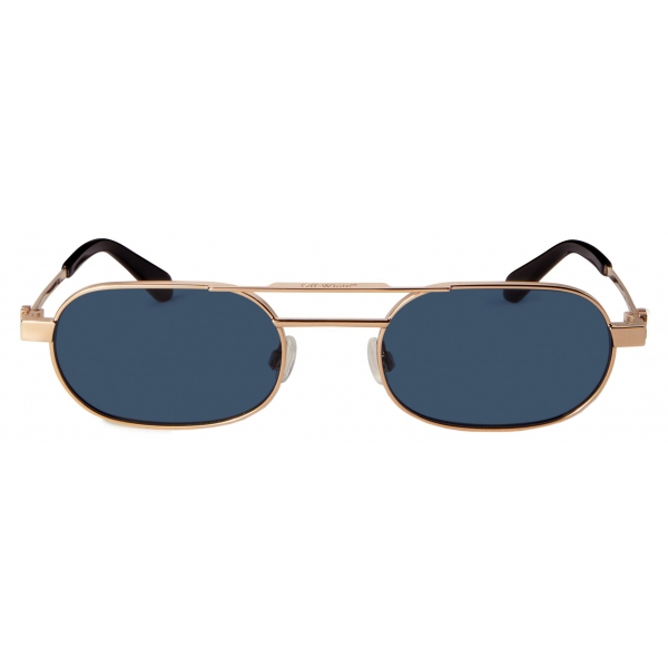 Off-White - Occhiali da Sole Vaiden - Oro Blu - Luxury - Off-White Eyewear