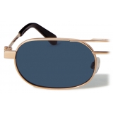 Off-White - Vaiden Sunglasses - Gold Blue - Luxury - Off-White Eyewear