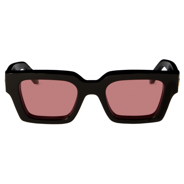 Off-White - Occhiali da Sole Virgil - Nero Rosa - Luxury - Off-White Eyewear