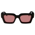 Off-White - Occhiali da Sole Virgil - Nero Rosa - Luxury - Off-White Eyewear