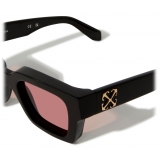 Off-White - Occhiali da Sole Virgil - Nero Rosa - Luxury - Off-White Eyewear