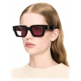 Off-White - Occhiali da Sole Virgil - Nero Rosa - Luxury - Off-White Eyewear