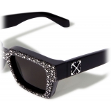 Off-White - Occhiali da Sole Virgil - Nero con Cristallo - Luxury - Off-White Eyewear