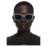 Off-White - Virgil Sunglasses - Black with Crystals - Luxury - Off-White Eyewear