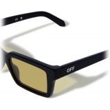 Off-White - Occhiali da Sole Warren - Nero Giallo - Luxury - Off-White Eyewear