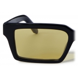 Off-White - Occhiali da Sole Warren - Nero Giallo - Luxury - Off-White Eyewear