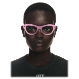 Off-White - Occhiali da Vista Style 76 - Rosa - Luxury - Off-White Eyewear