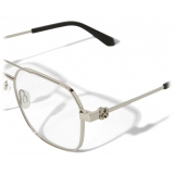 Off-White - Occhiali da Vista Style 7j - Argento - Luxury - Off-White Eyewear