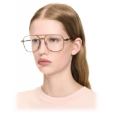 Off-White - Style 7j Optical Glasses - Gold - Luxury - Off-White Eyewear