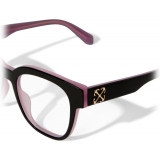 Off-White - Occhiali da Vista Style 7o - Nero VIola - Luxury - Off-White Eyewear