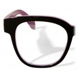 Off-White - Occhiali da Vista Style 7o - Nero VIola - Luxury - Off-White Eyewear