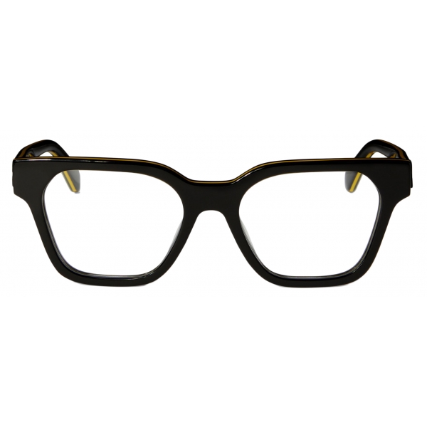 Off-White - Occhiali da Vista Style 7p - Nero Giallo - Luxury - Off-White Eyewear