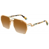 Cazal - Vintage 9506 - Legendary - Mango Gold - Sunglasses - Cazal Eyewear